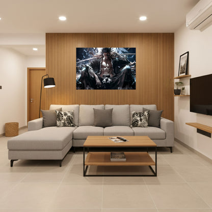 Zaraki Kenpachi Battle Aura Poster