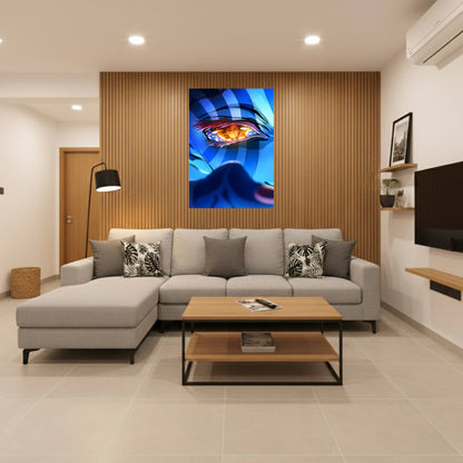 Akaza: Tanjiro’s Reflection Poster