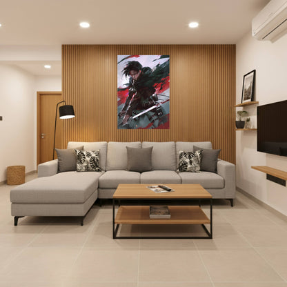 Levi: Battle-worn Poster