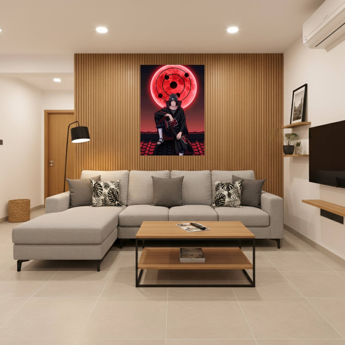 Itachi Uchiha: Crimson Moon Poster