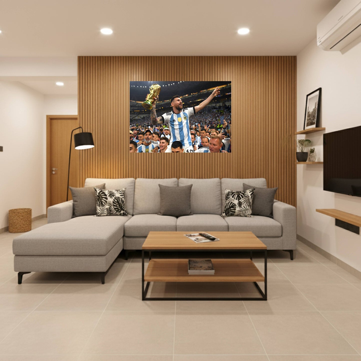 Lionel Messi World Cup Poster