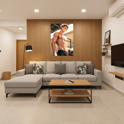 Bokuto: Topless Poster