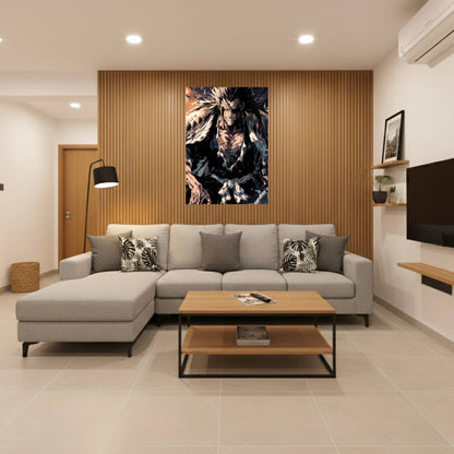 Zaraki Kenpachi Battle Worn Poster