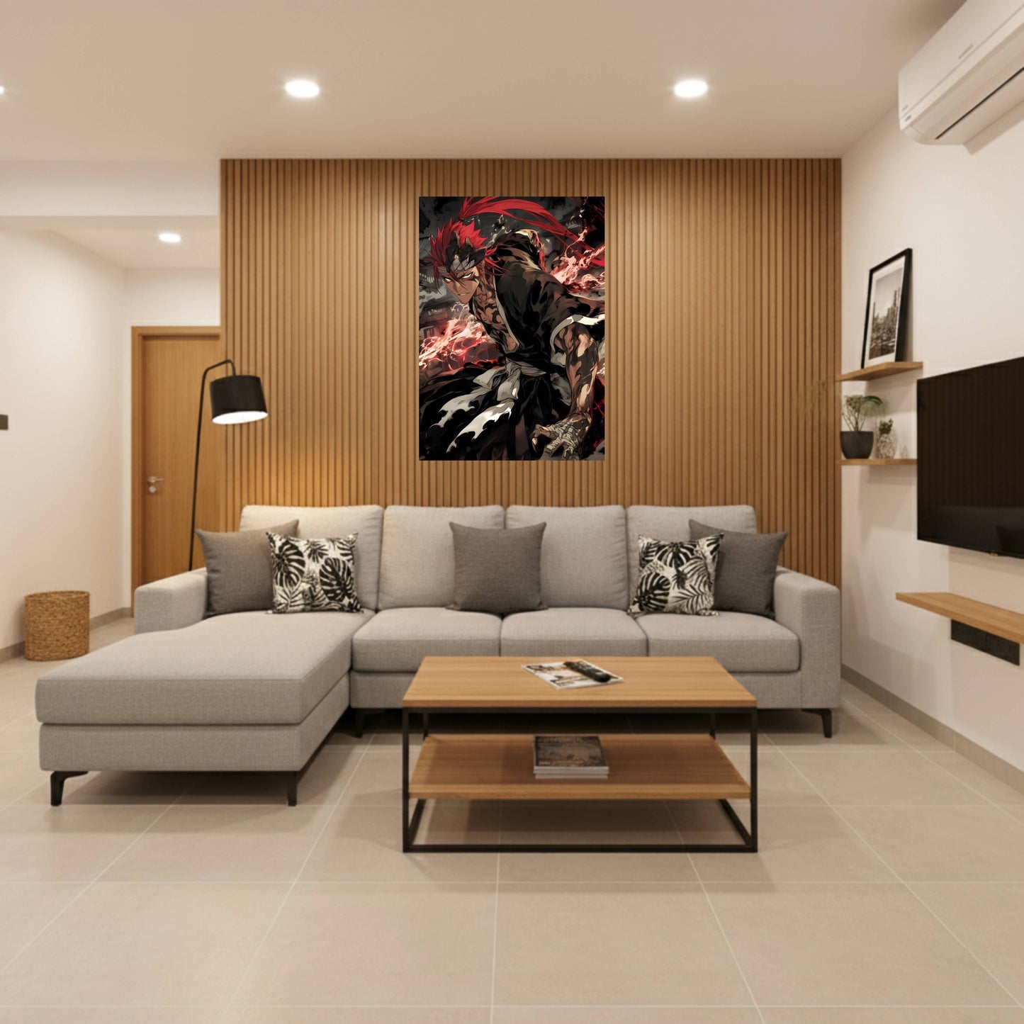 Abarai Renji Battle Stance Poster