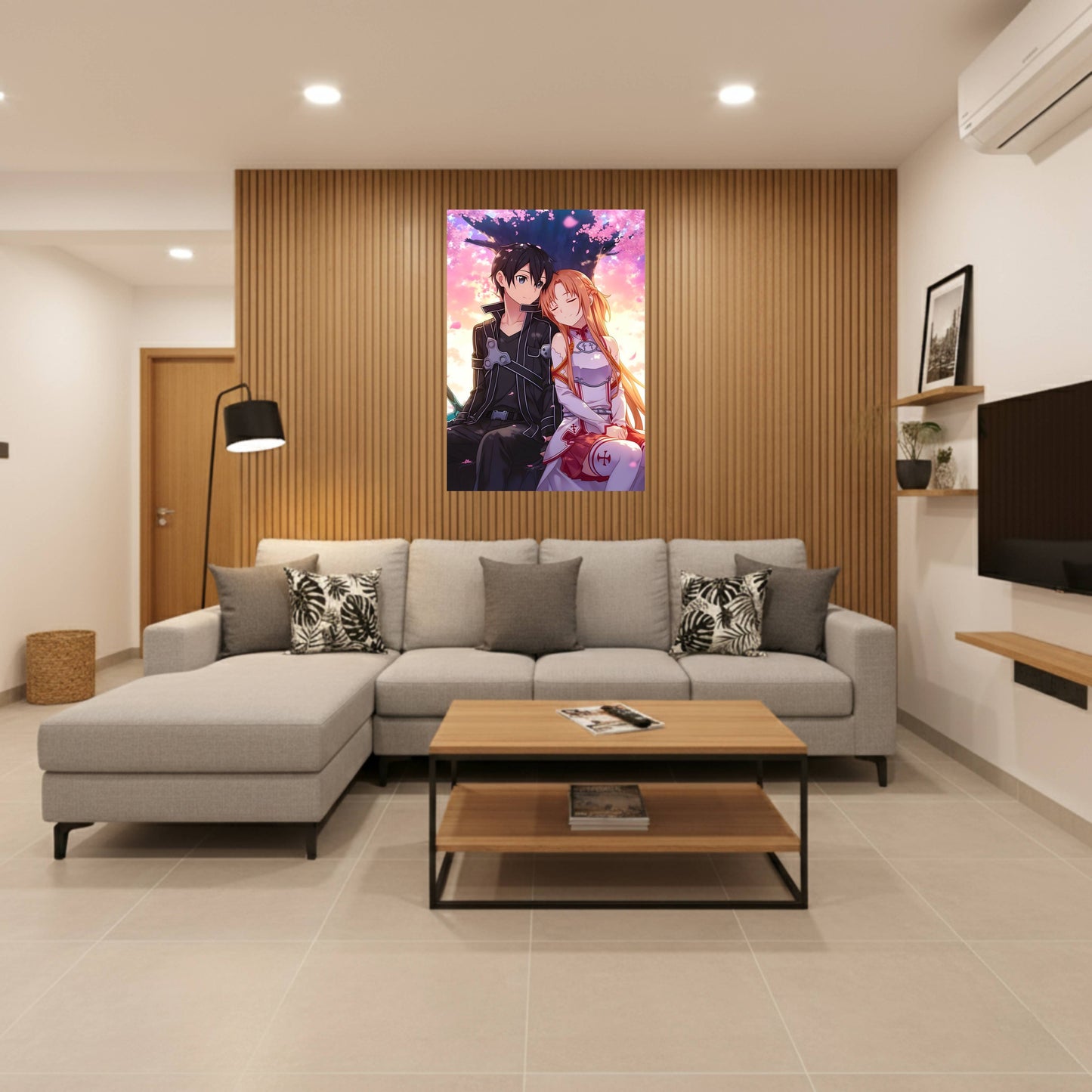 Kirito & Asuna: Sakura Serenity Poster