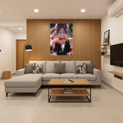 Shihouin Yoruichi Glowing Aura Poster