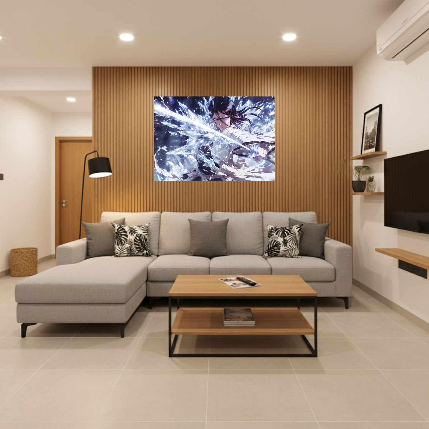 Kuchiki Rukia Ice Blade Poster