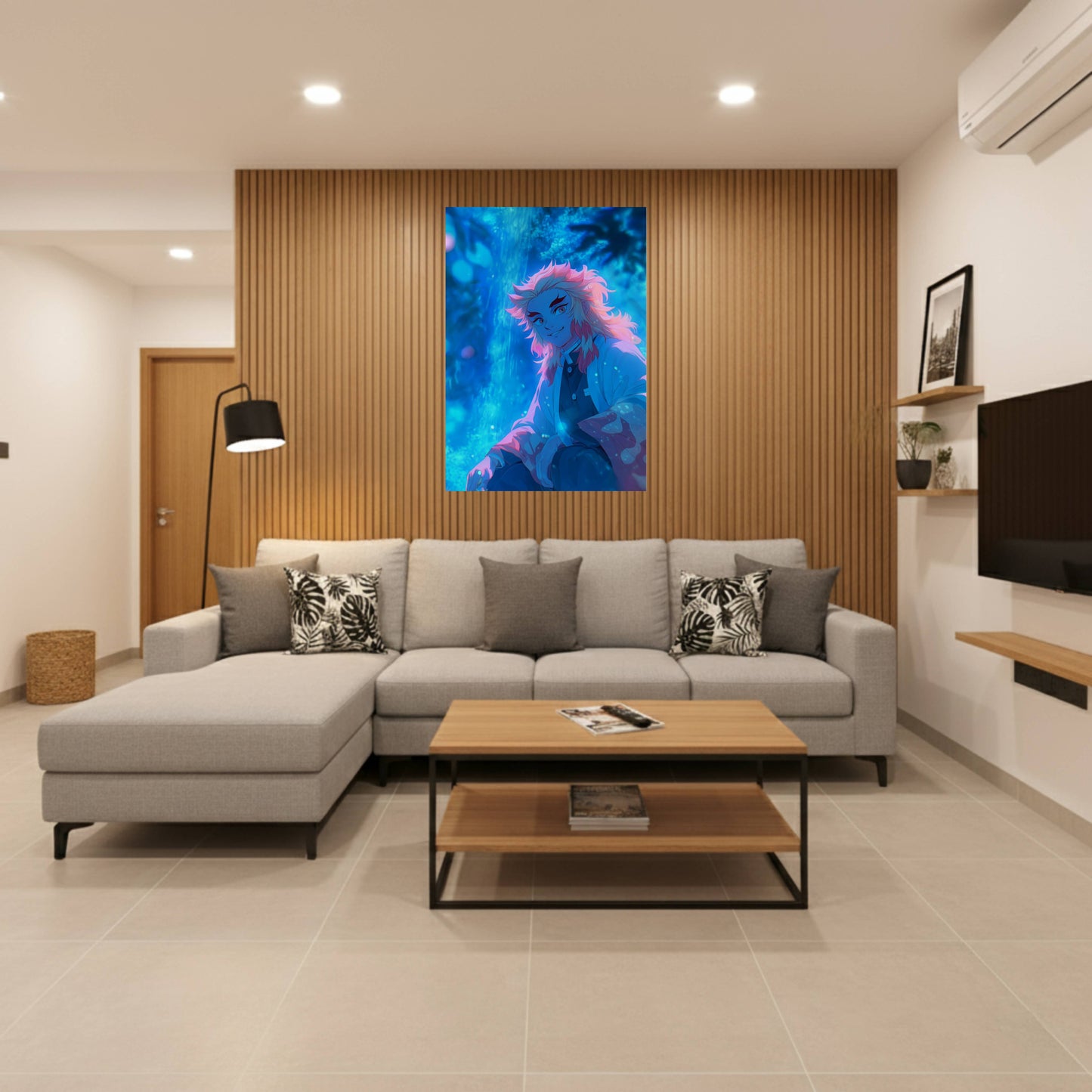 Rengoku’s Tranquil Flame Poster