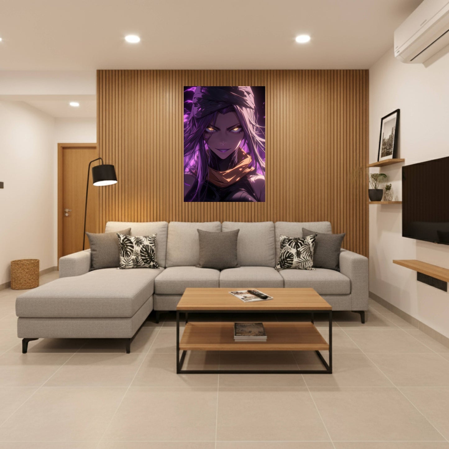 Shihouin Yoruichi Golden Eyes Poster