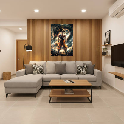 Goku and Shenron Poster