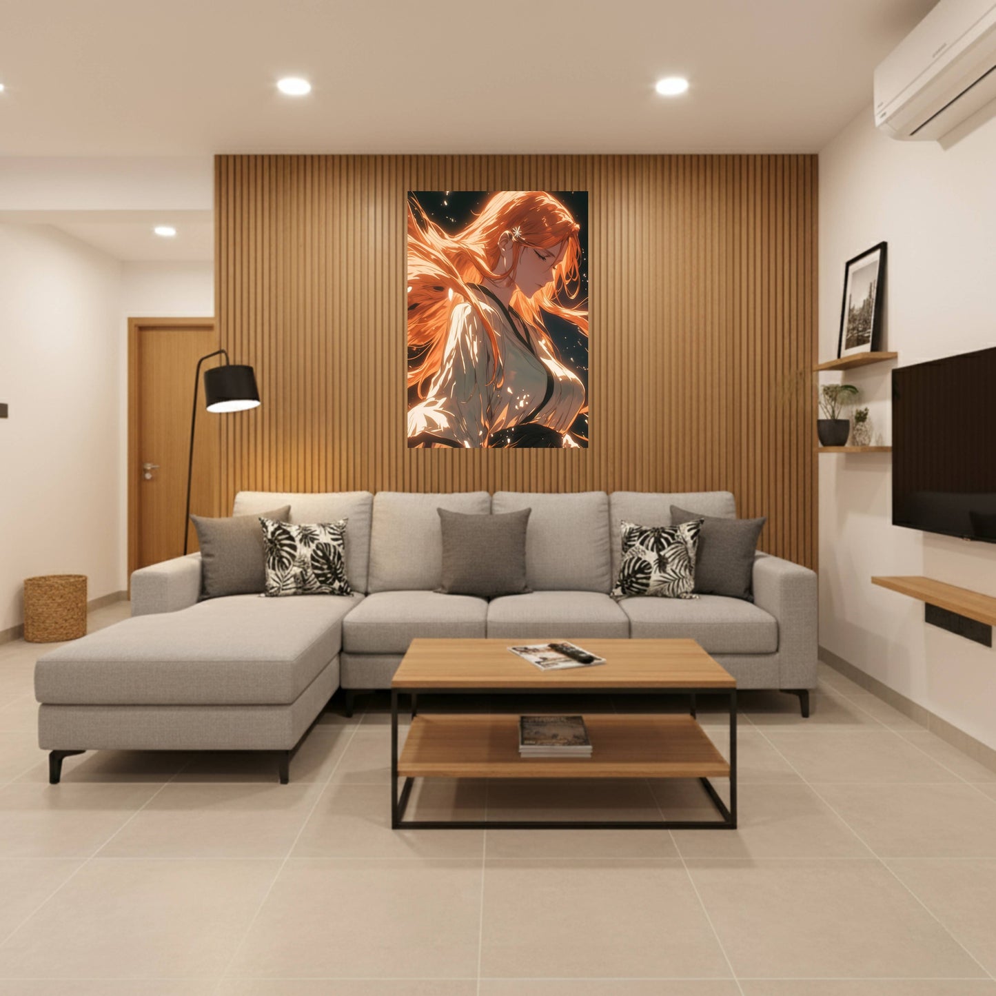 Inoue Orihime Golden Serenity Poster