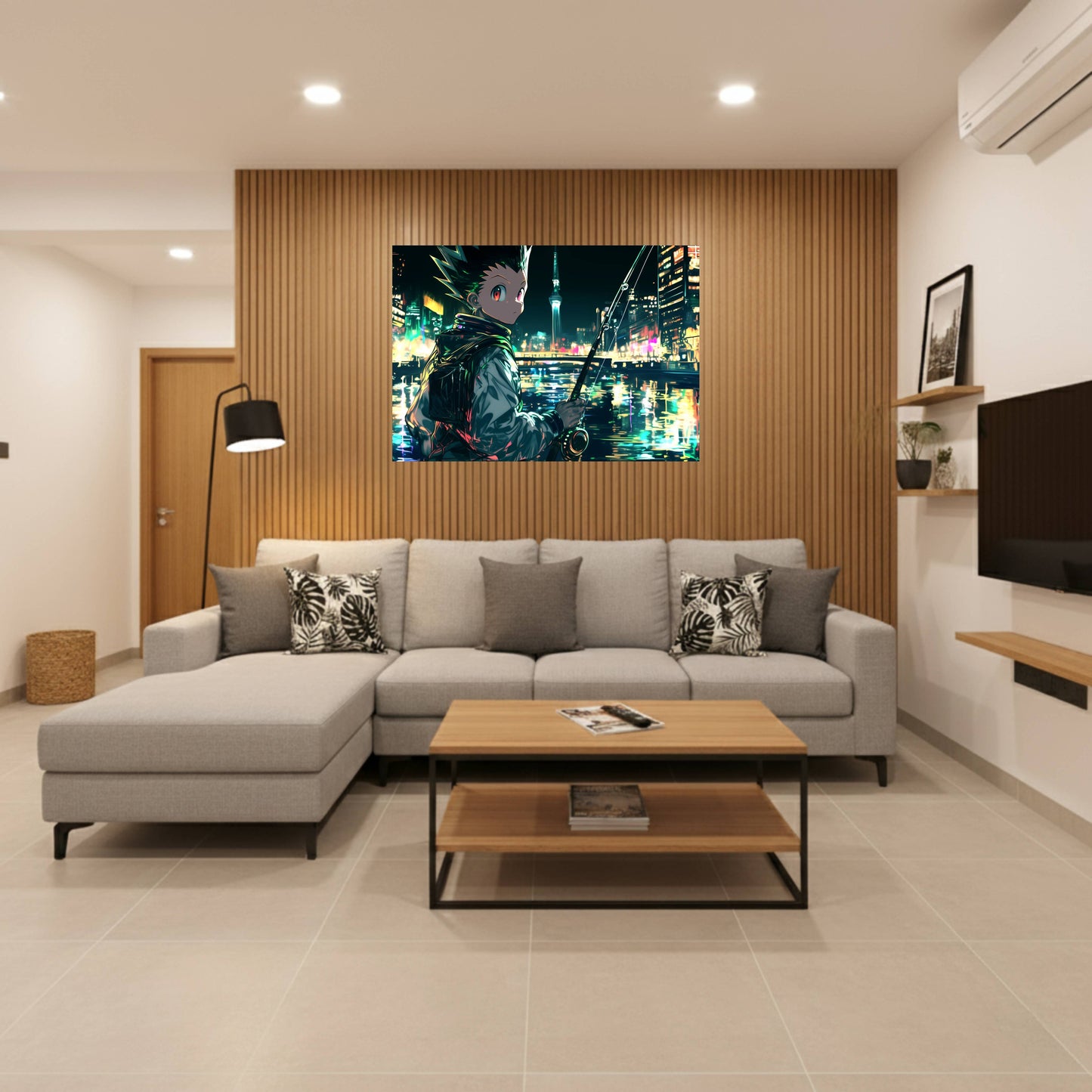 Gon – City Lights Fishing Poster