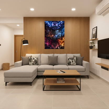 Thunder, Flame, and Blood Poster