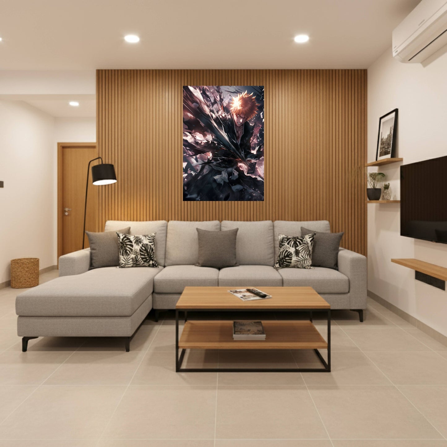 Kurosaki Ichigo Dark Resolve Poster