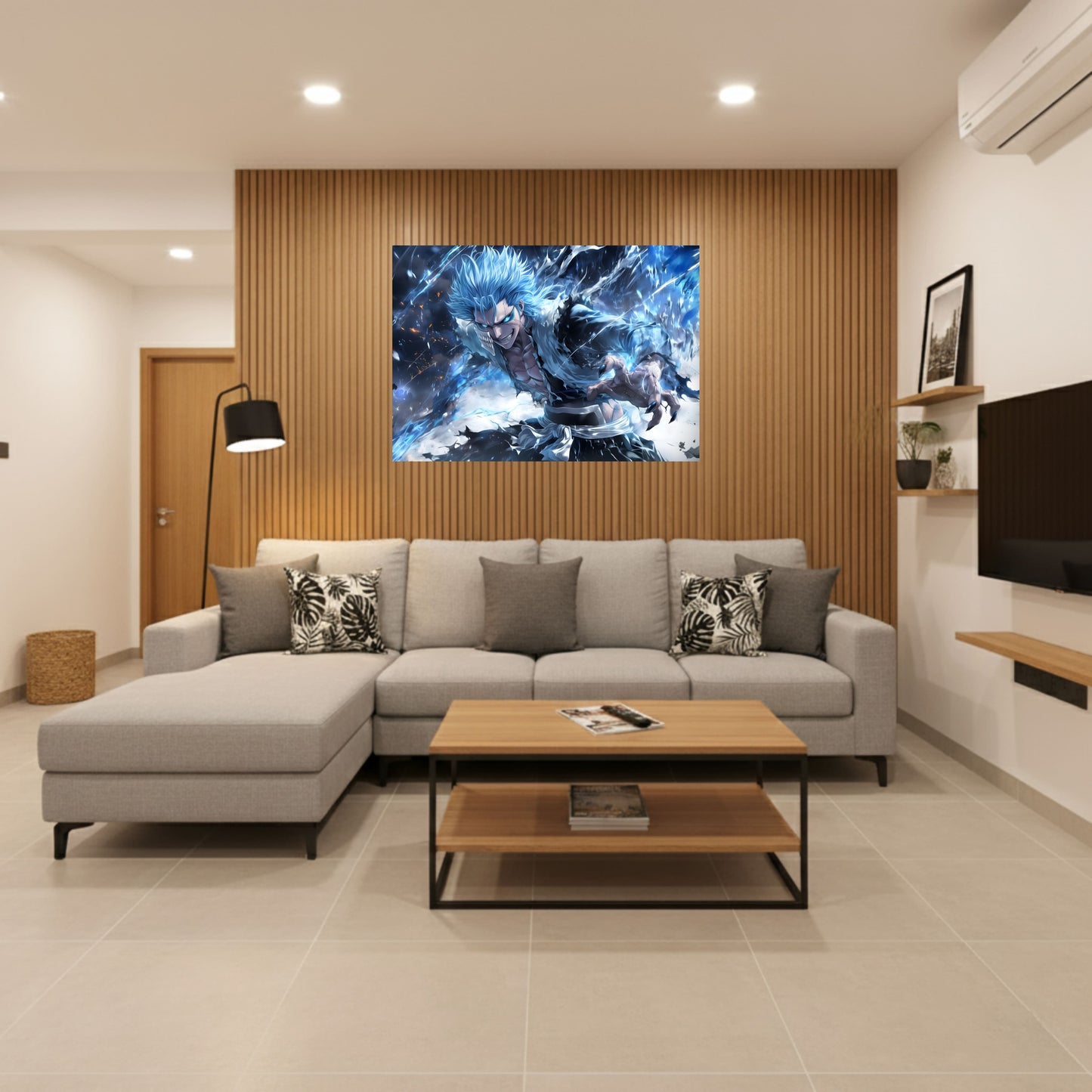 Jaegerjaquez Grimmjow Panther Rage Poster