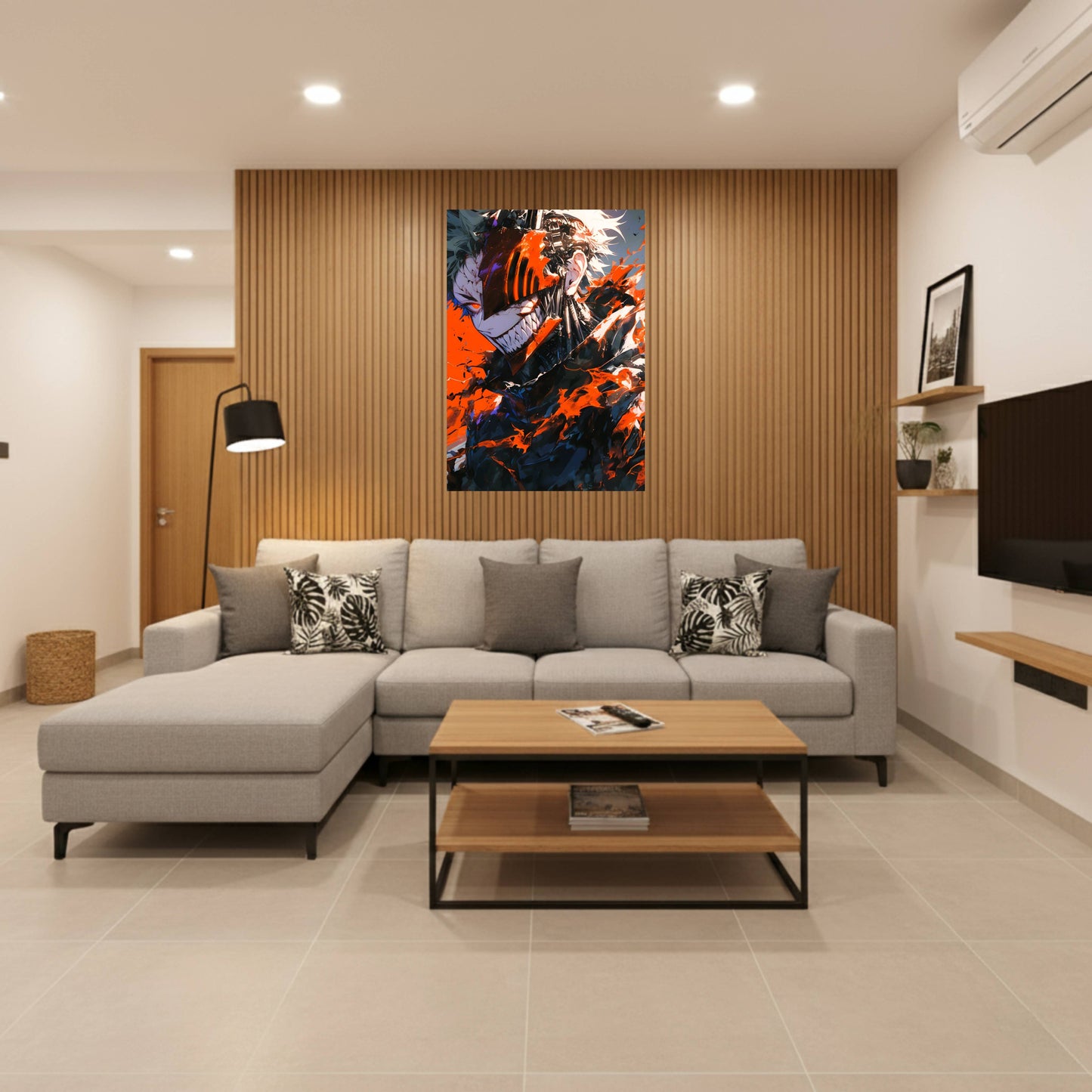 Denji: Half Transformation Poster