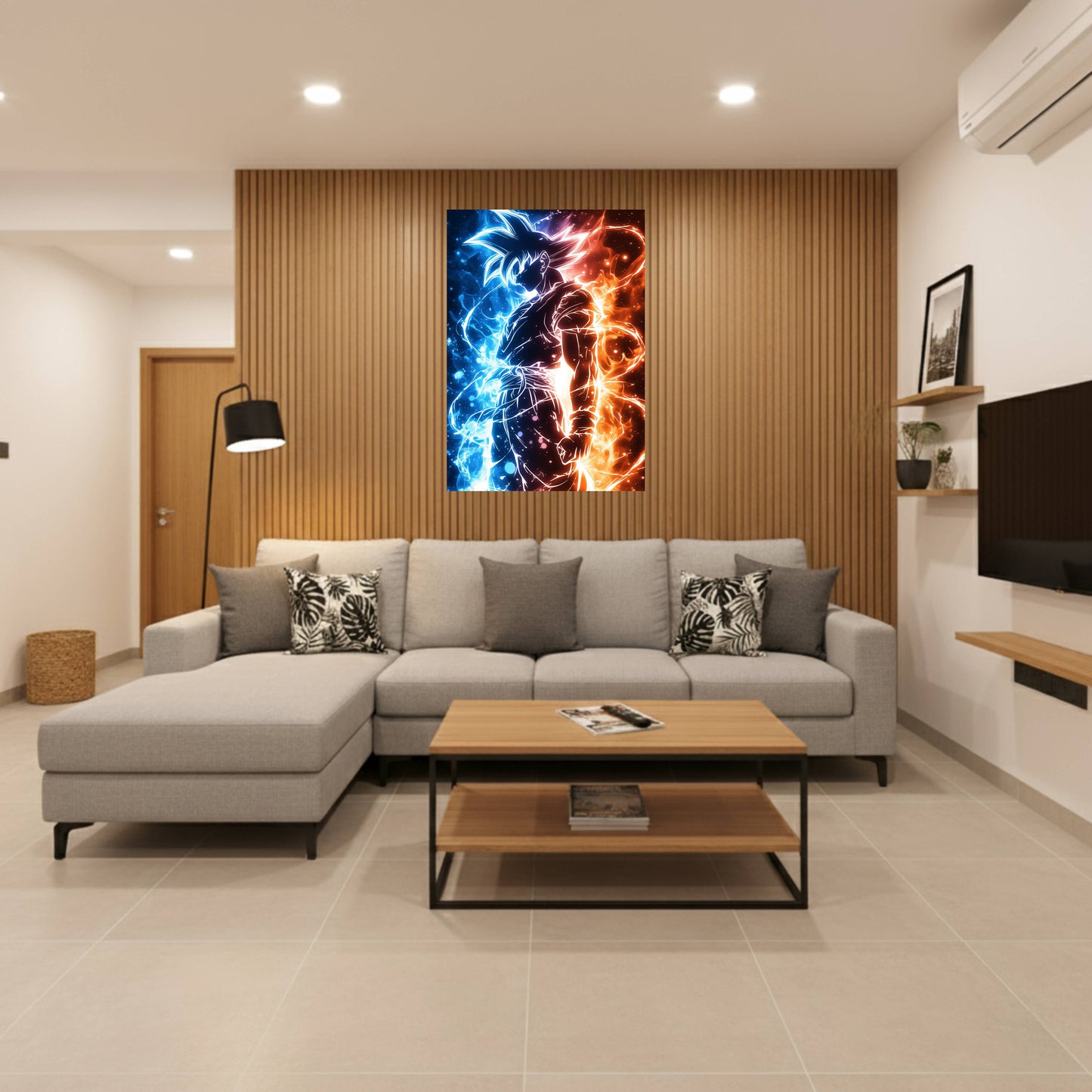 Goku: Divine Glow Poster