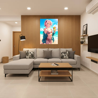 Sakura: Beachwear Poster