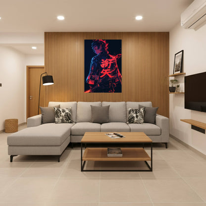 Tanjiro: Flame of Resolve Poster