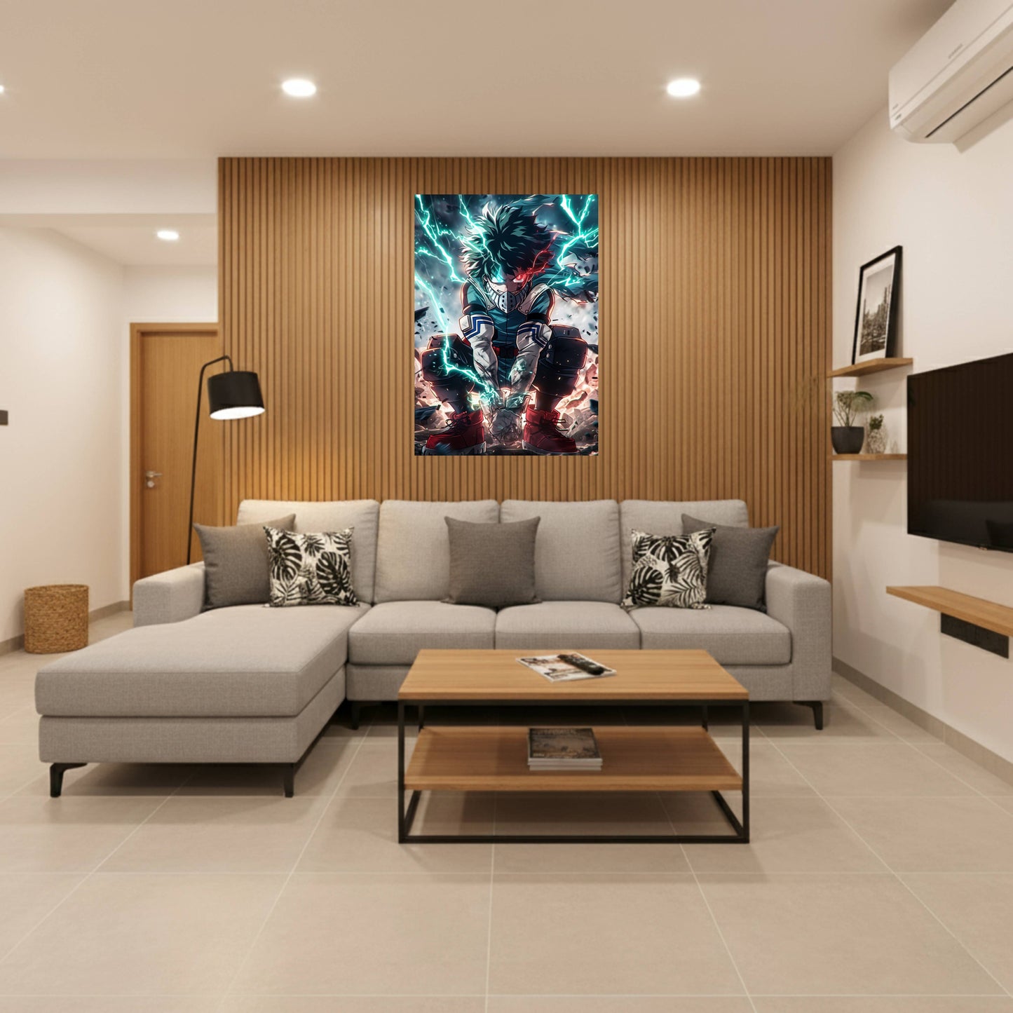 Izuku Midoriya: Full Cowl Poster