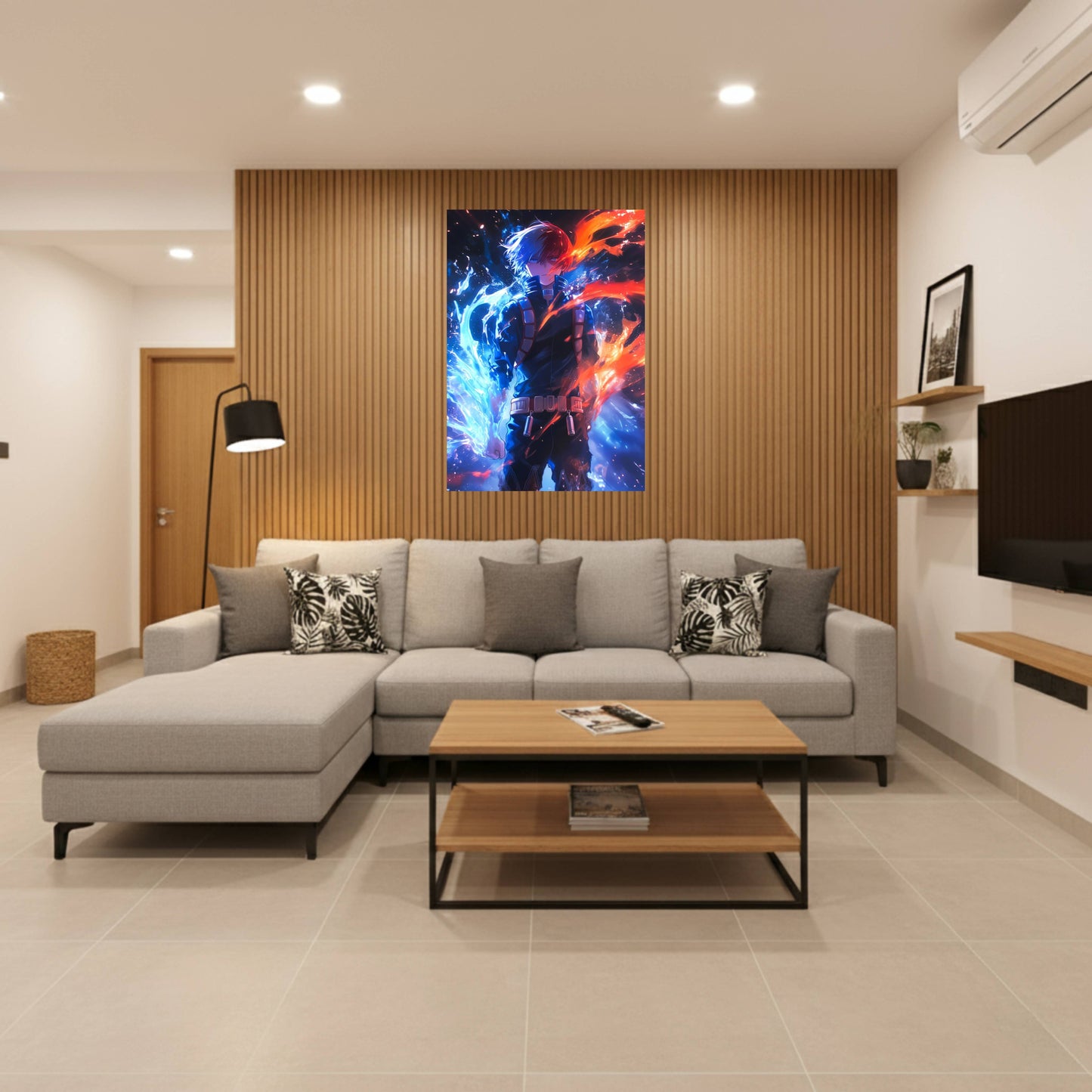 Todoroki: Elemental Balance Poster