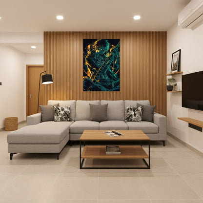 Trafalgar Law: Neon Corazon Poster