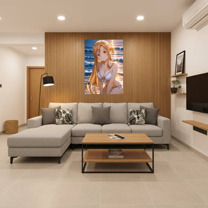 Asuna’s Summer Glow Poster