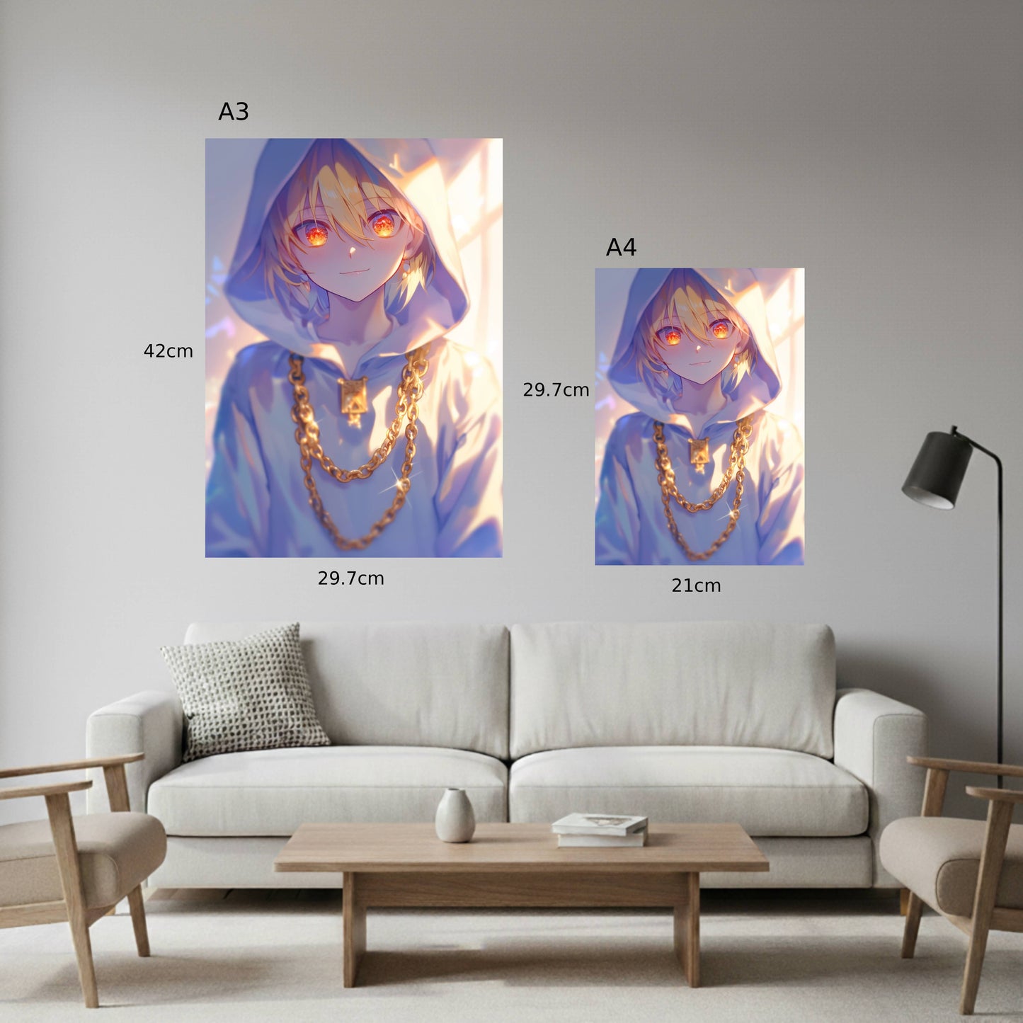 Kurapika: Chibi Streetwear Poster