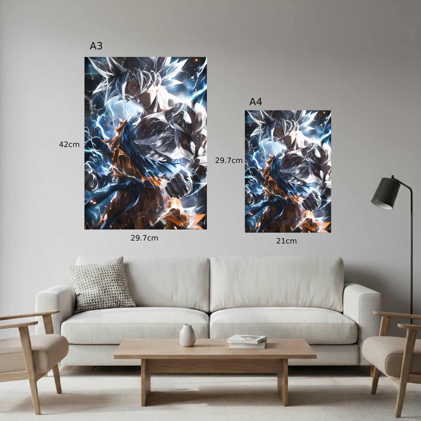 Ultra Instinct Goku Poster