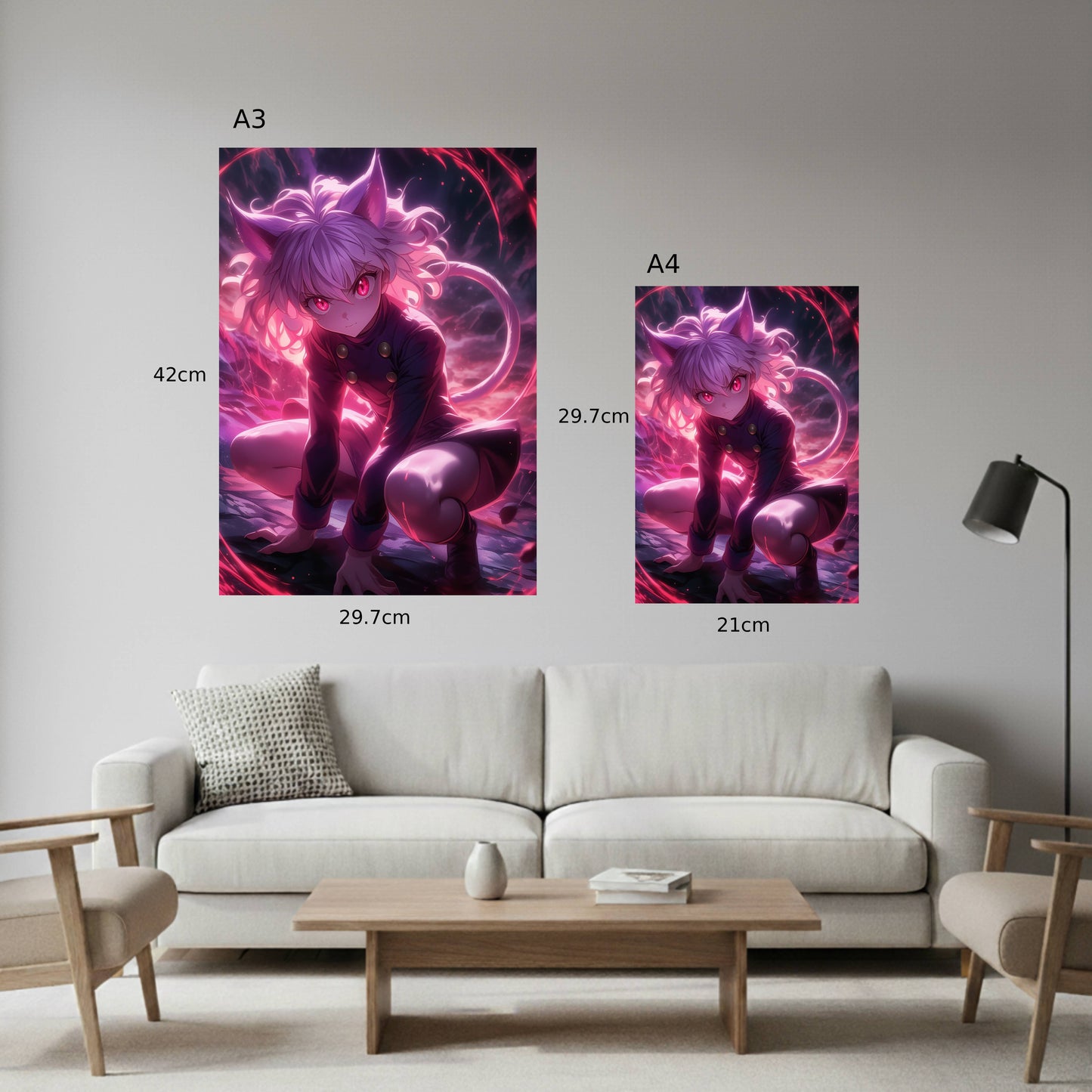 Neferpitou: Poised To Attack Poster