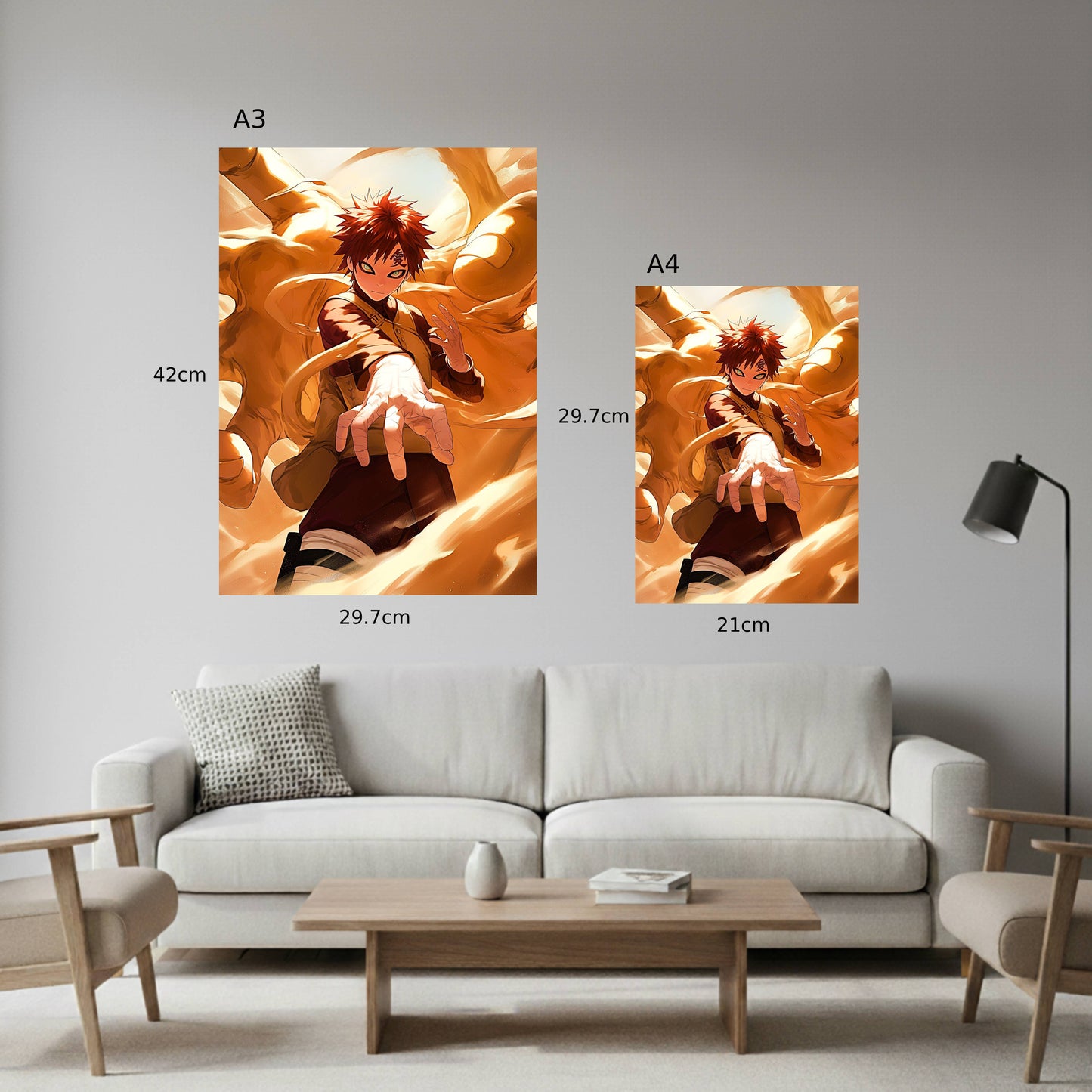 Gaara: Sand Surge Poster