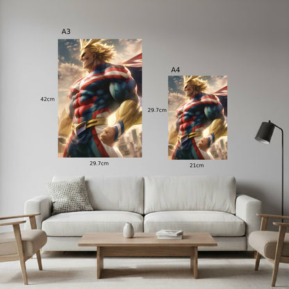 All Might: Symbol of Peace Poster