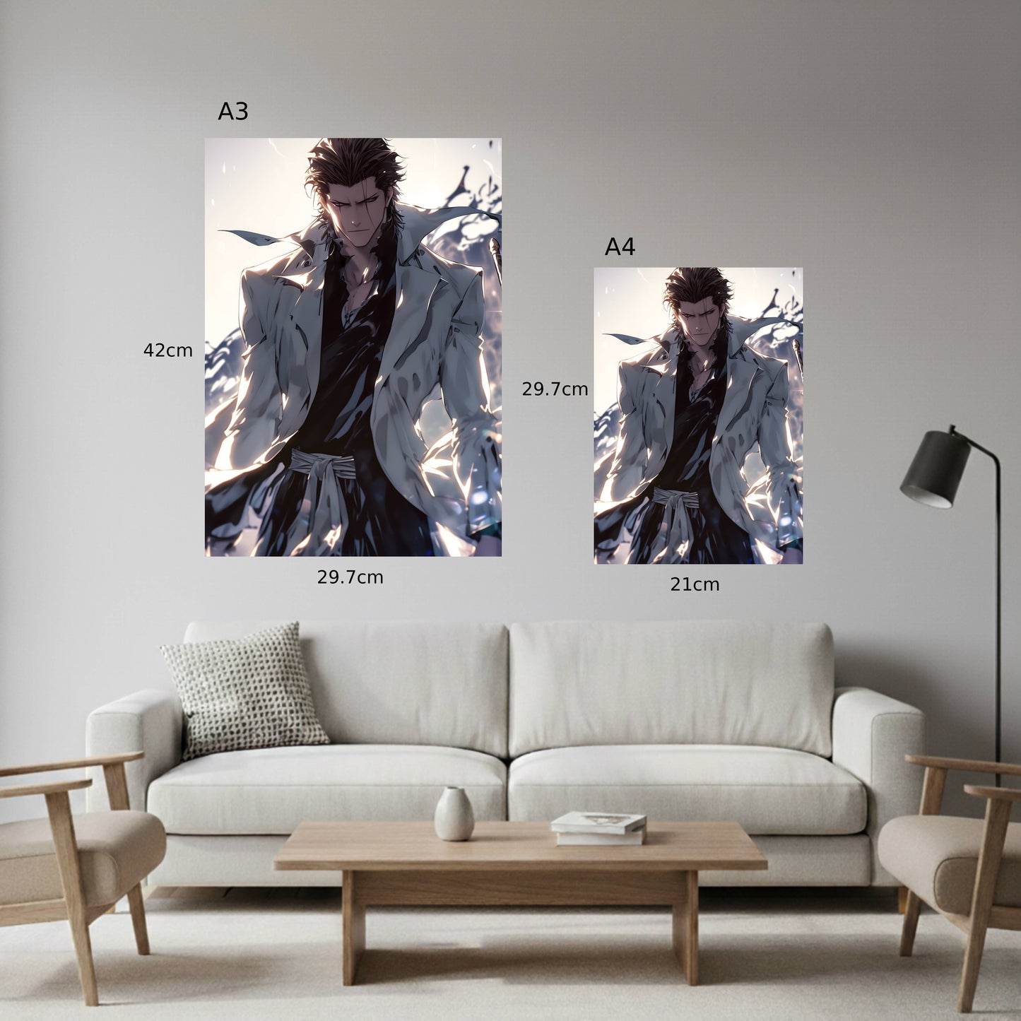 Aizen Sosuke Menacing Poster