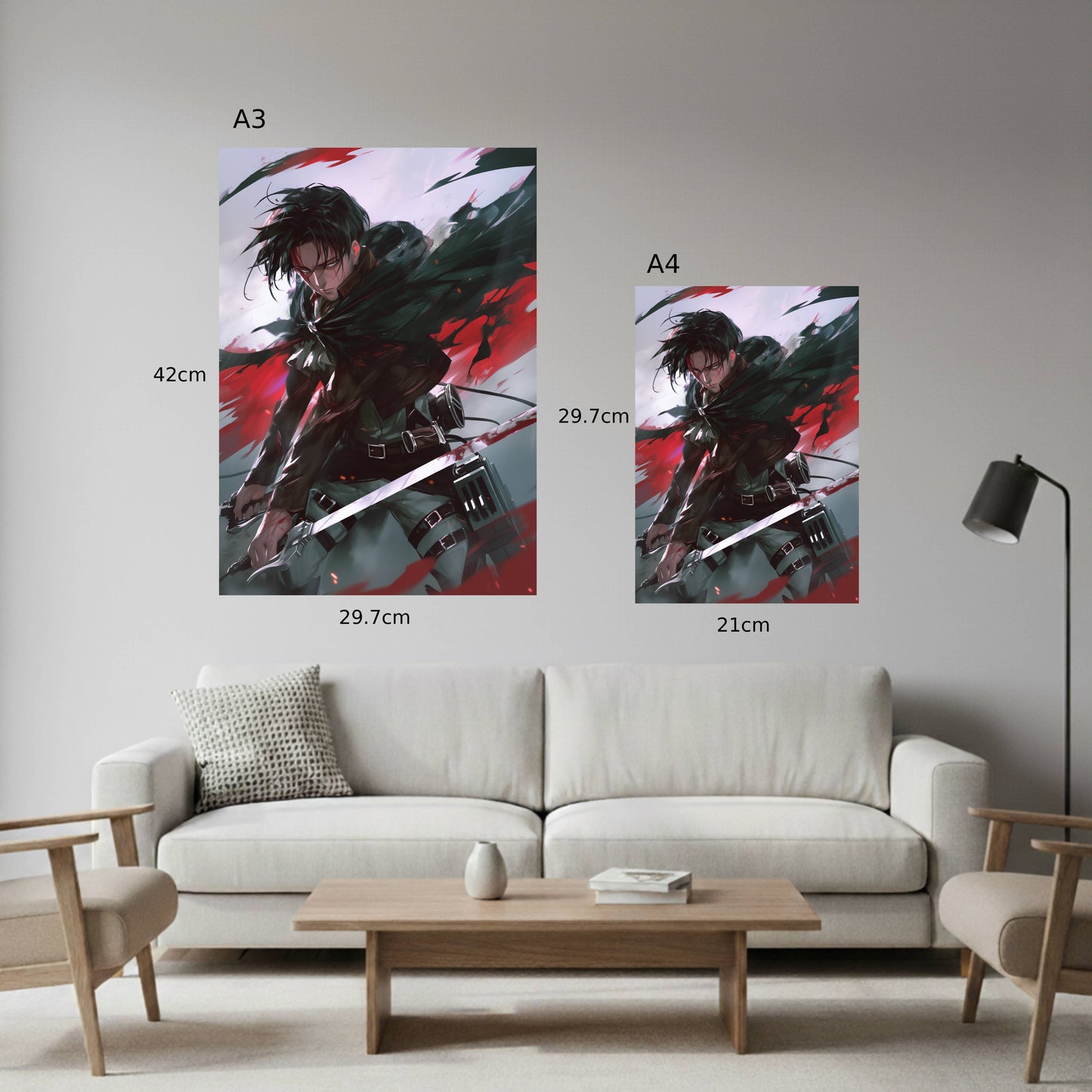Levi: Battle-worn Poster