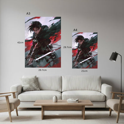 Levi: Battle-worn Poster