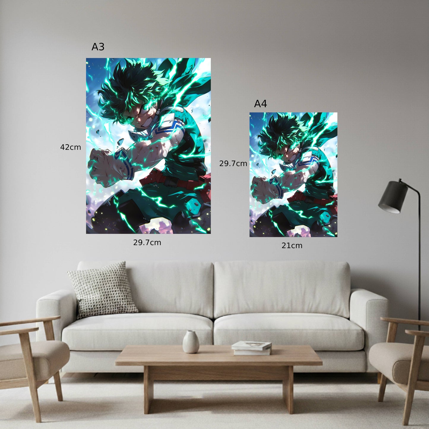 Deku Full Charge Poster