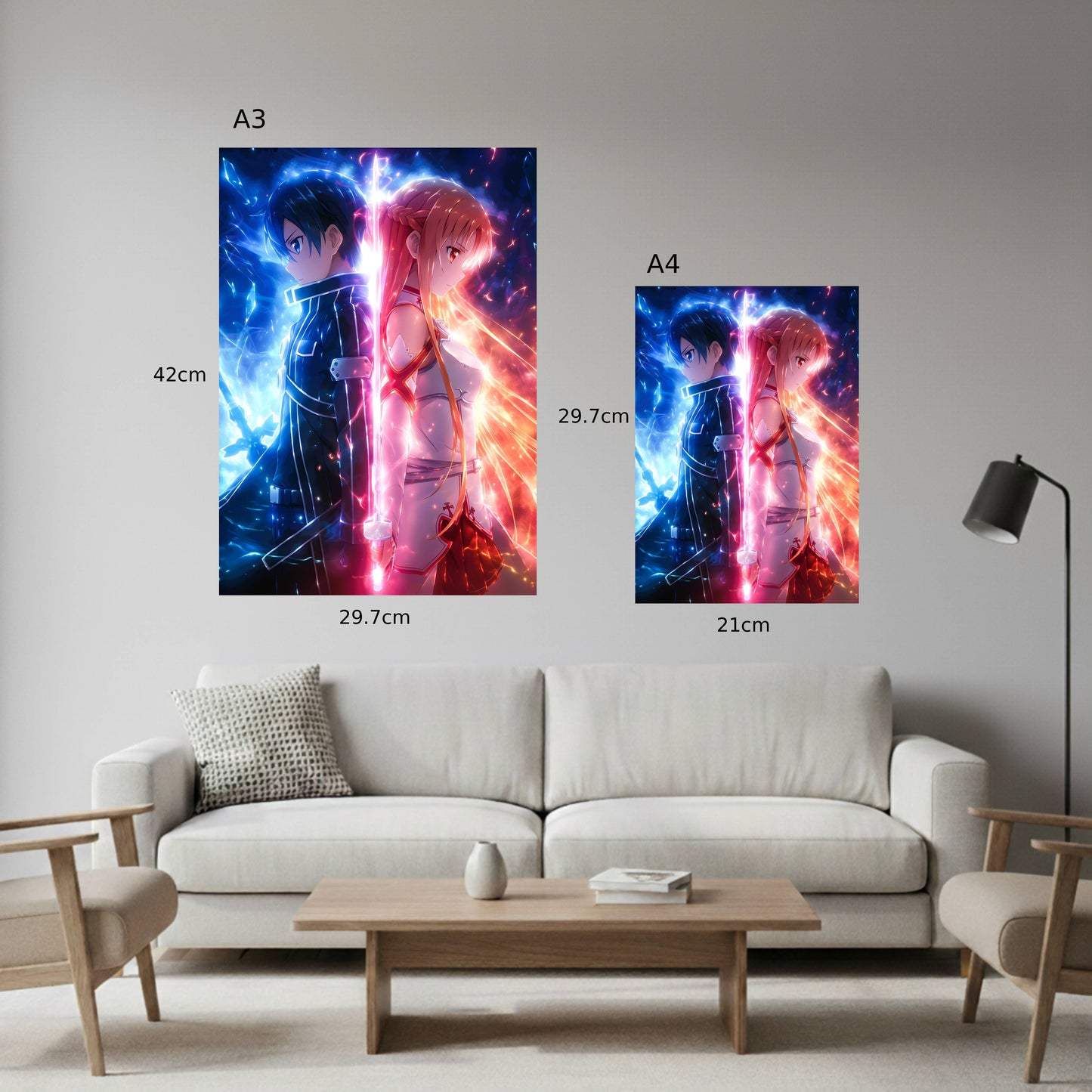 Kirito x Asuna Poster