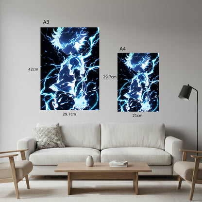 Killua: Godspeed Mode Poster
