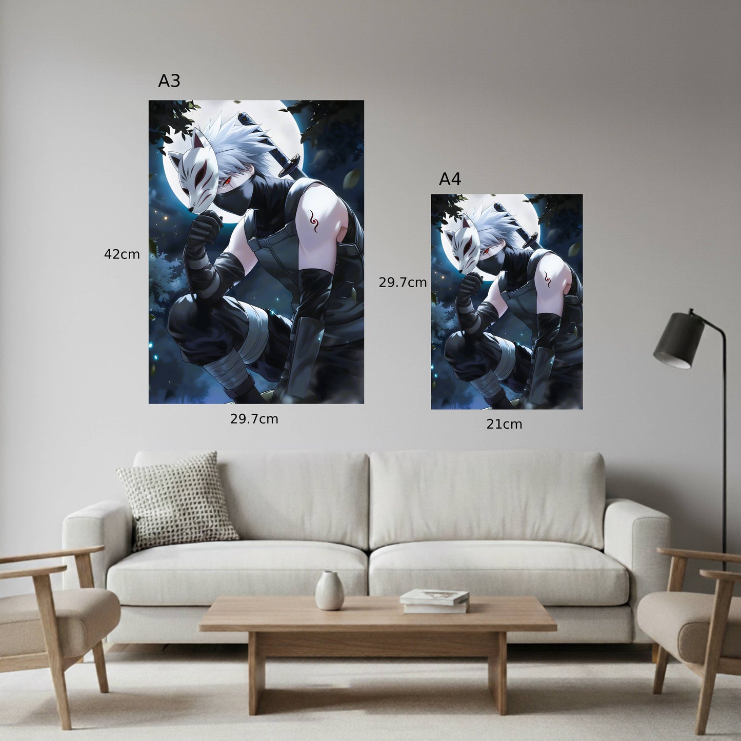 Kakashi Hatake Anbu Poster