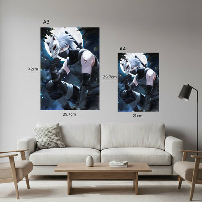 Kakashi Hatake Anbu Poster