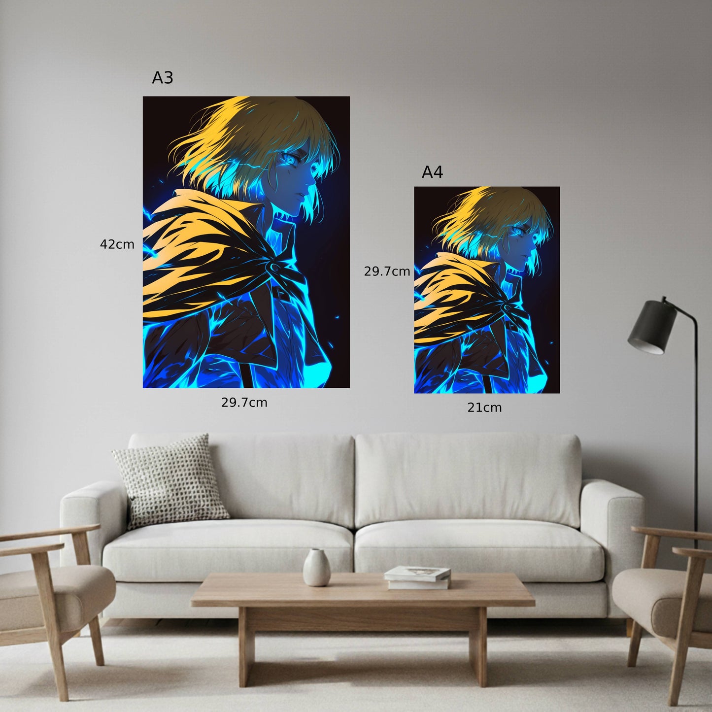 Armin: Stoic Neon Poster