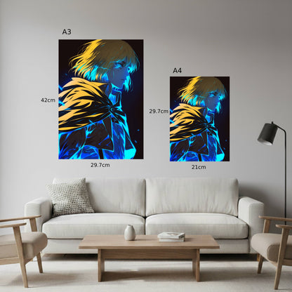 Armin: Stoic Neon Poster