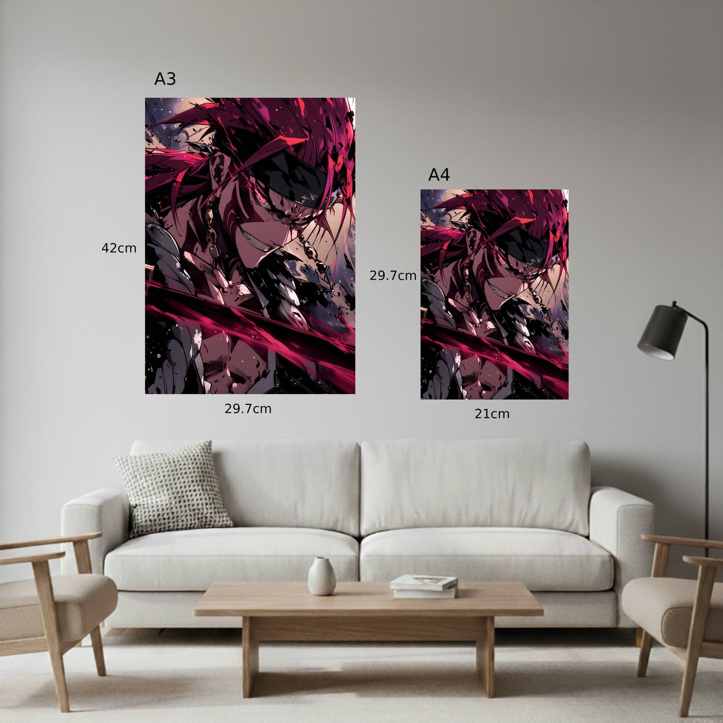 Abarai Renji Close Up Poster