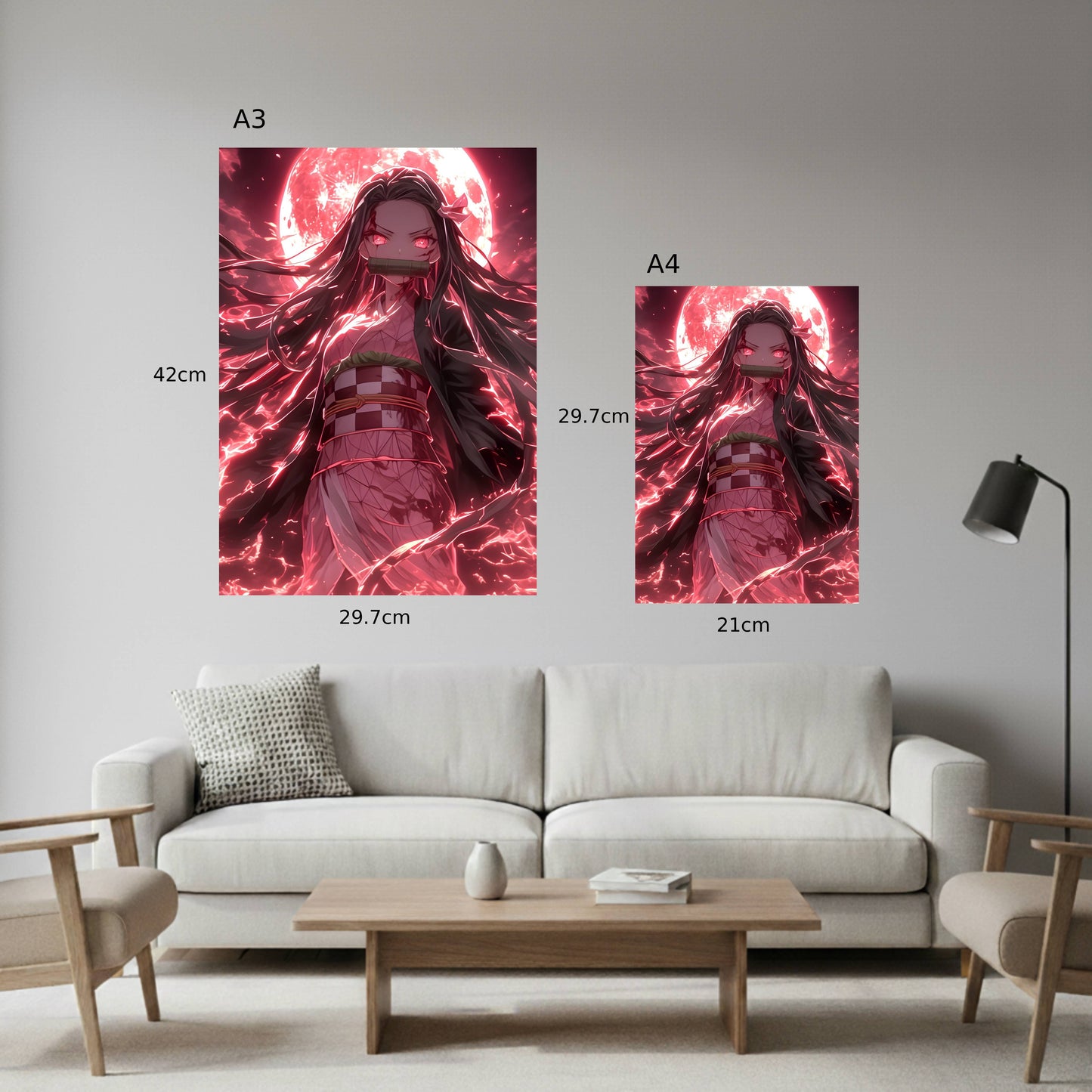 Blood Moon Nezuko Poster