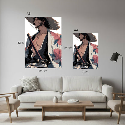 Shunsui Kyōraku Poster