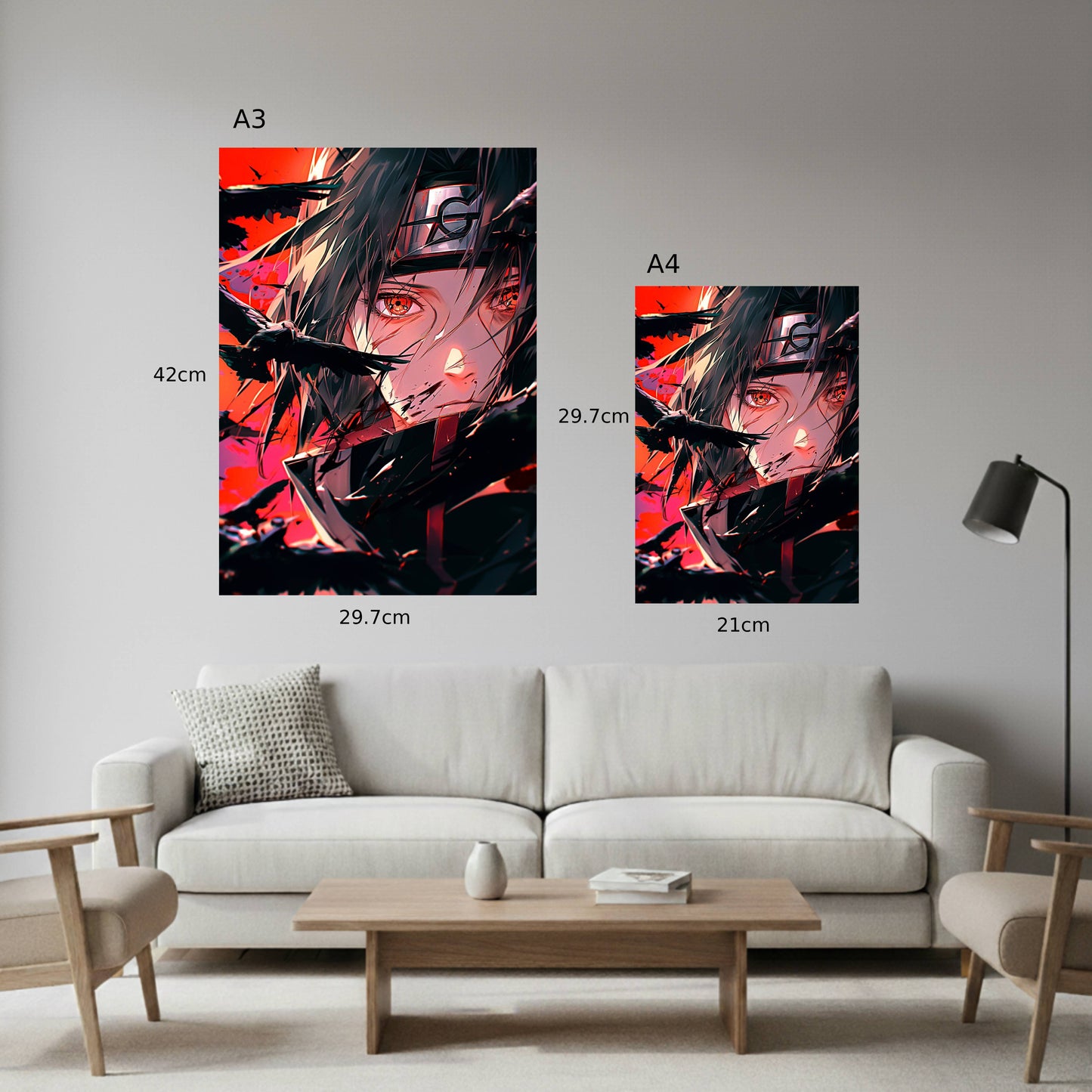 Itachi: Mangekyou Sharingan Poster