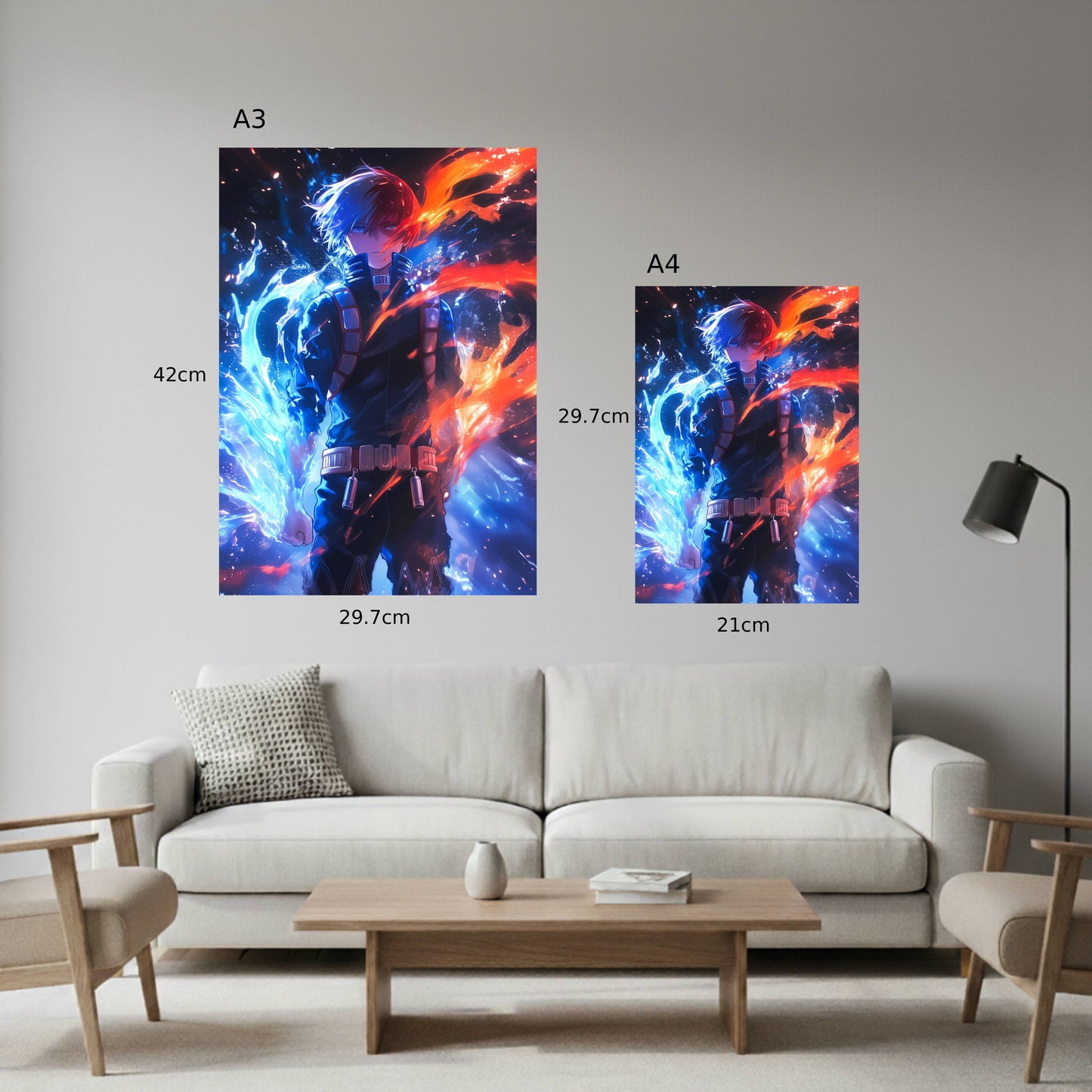 Todoroki: Elemental Balance Poster