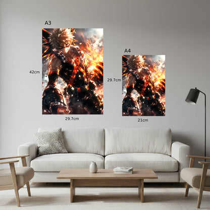 Katsuki Bakugo Poster