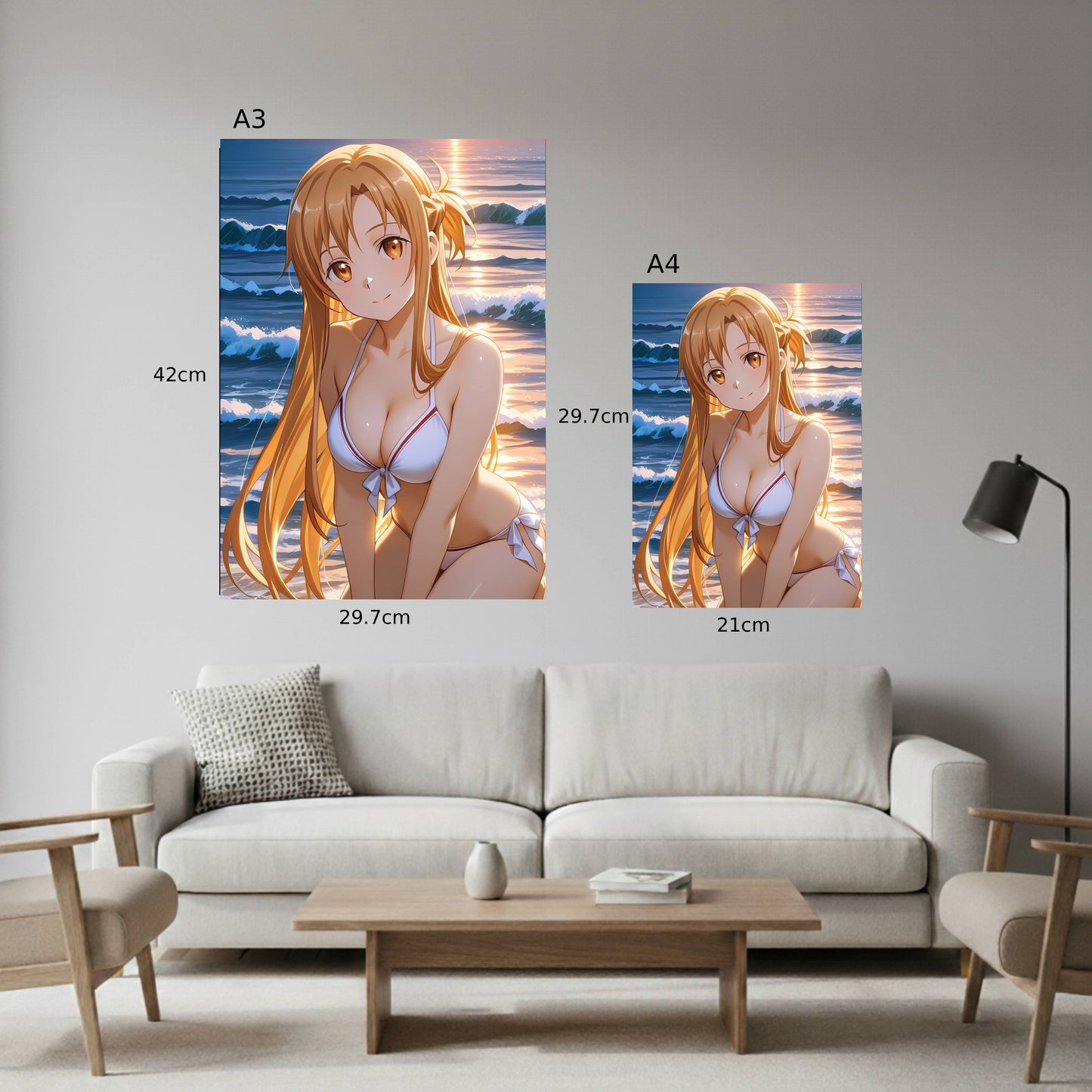Asuna’s Summer Glow Poster