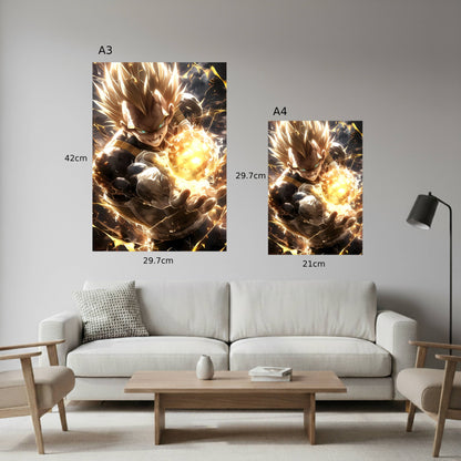 Vegeta: Final Flash Poster